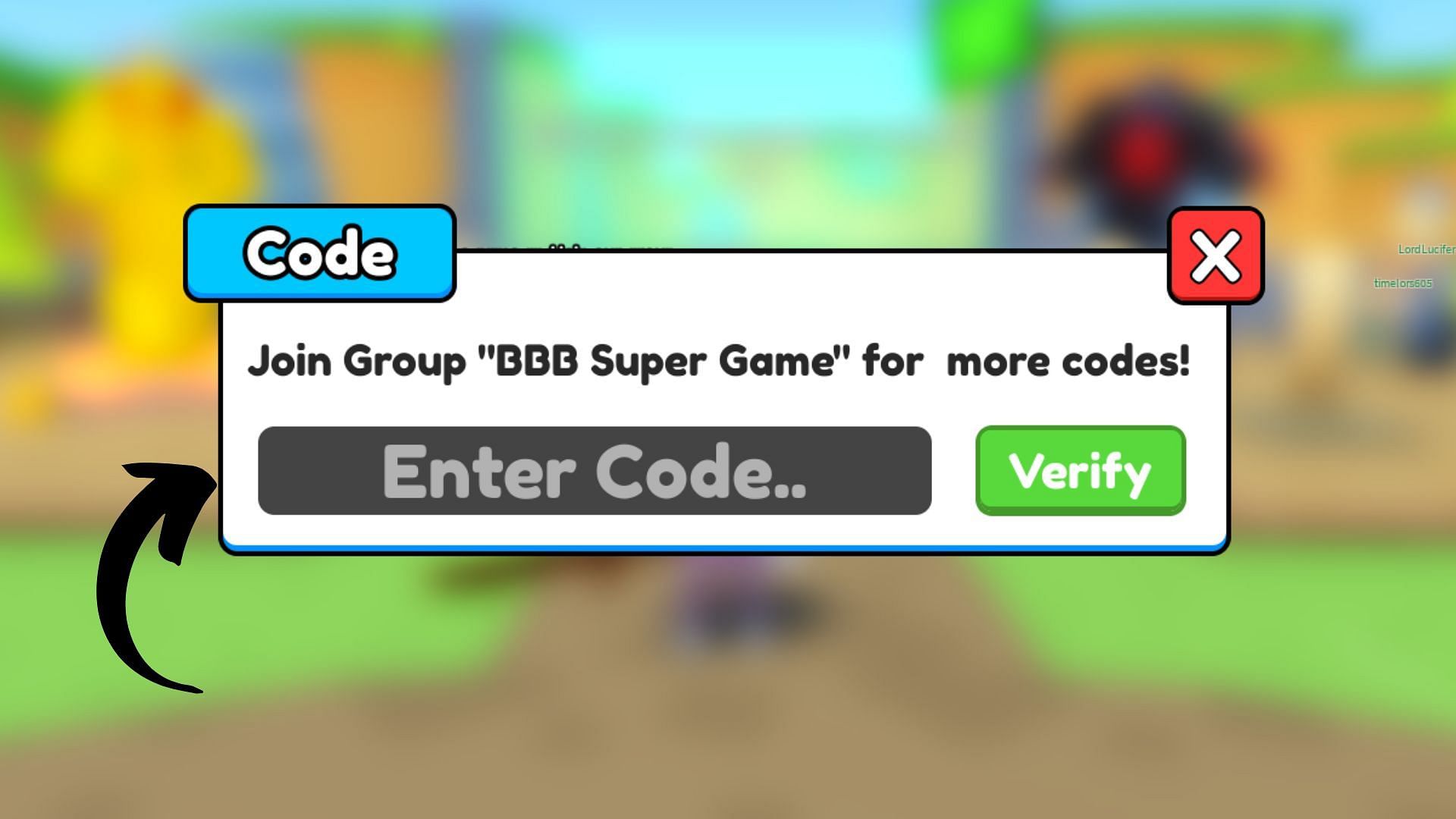 Redeem codes in Warrior Simulator (Image via Roblox || Sportskeeda)