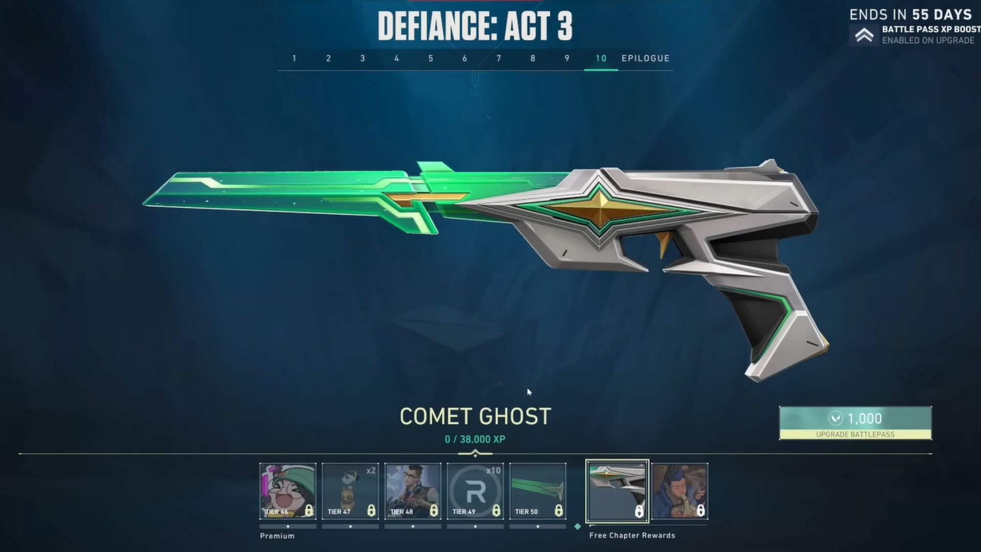 Comet Ghost (Image via Riot Games || YouTube/@Dittozkul)