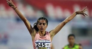 KM Deeksha breaks National Record in women's 1500m event