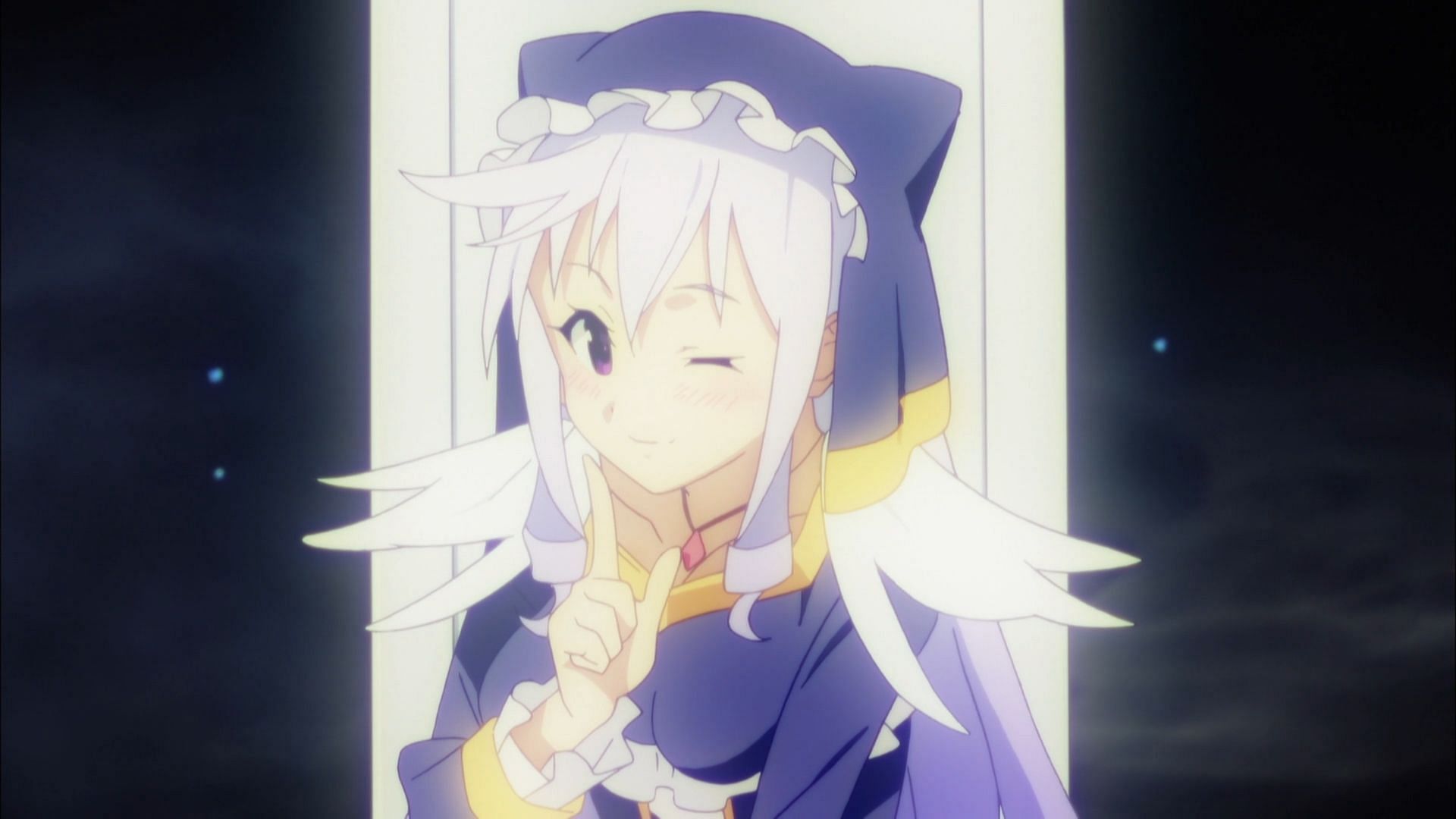 Konosuba season 3 episode 5 sees Eris make her third season debut (Image via Deen)