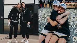 WATCH: When former Iowa star Caitlin Clark and Kate Martin grooved to their pregame hype session ahead of Elite 8 showdown against LSU