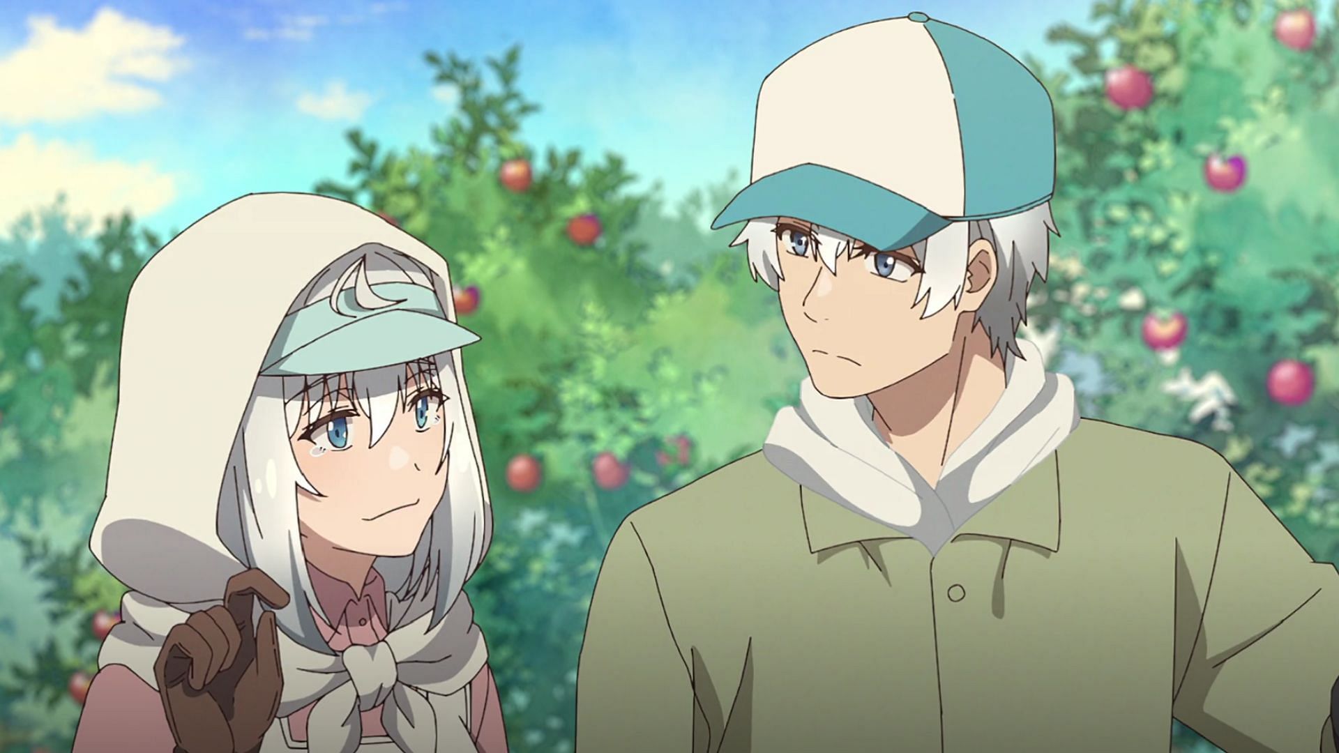 Ine and Shouzou as seen in Grandpa and Grandma Turn Young Again (Image via Gekko)