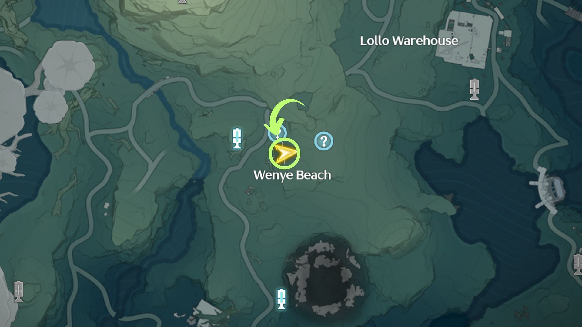Location of the Messenger quest (Image via Kuro Games)