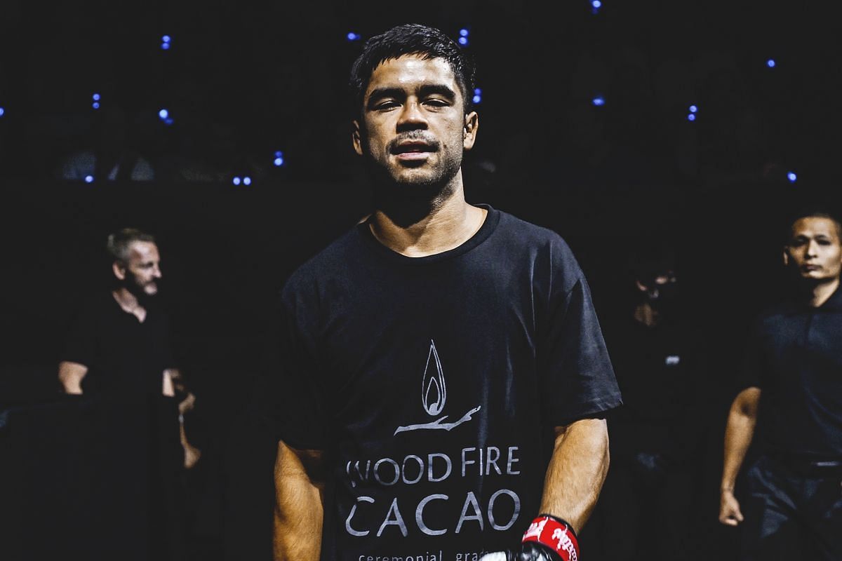 Danial Williams preparing to enter the ONE Circle. [Photo via: ONE Championship]