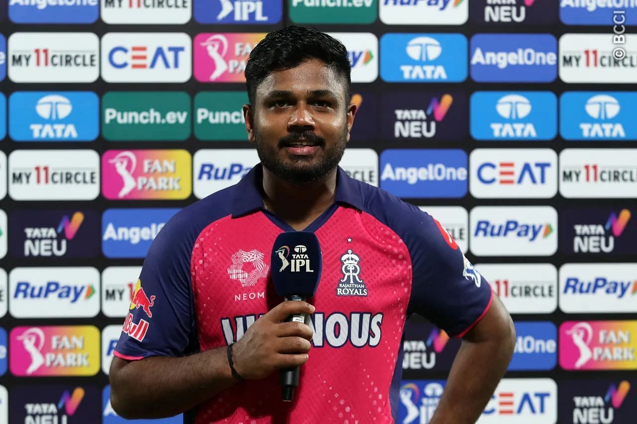 Sanju Samson had a long-ish chat with the umpires after getting out on Tuesday. (PC: BCCI)