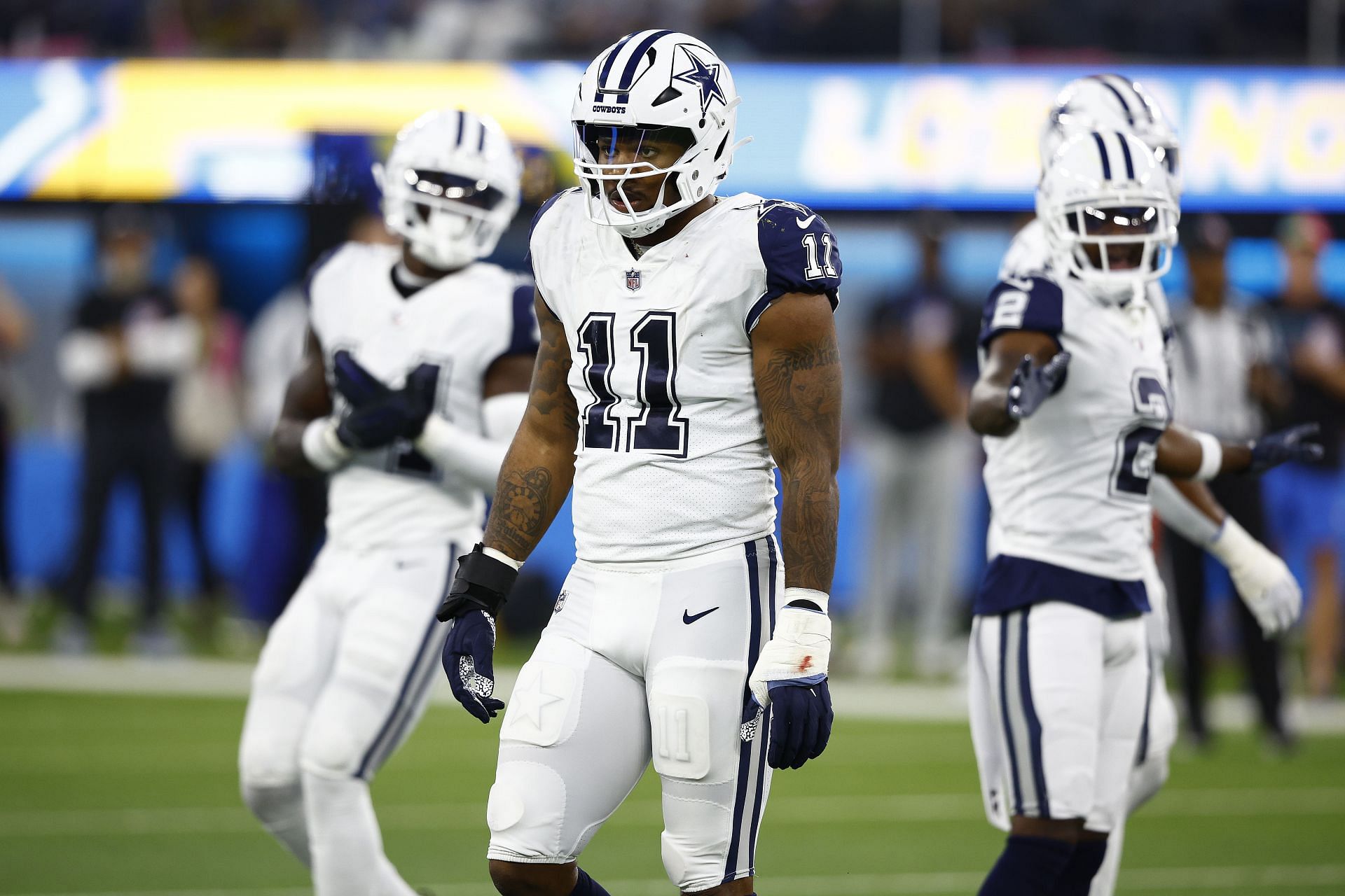 Micah Parsons during Dallas Cowboys vs. Los Angeles Chargers
