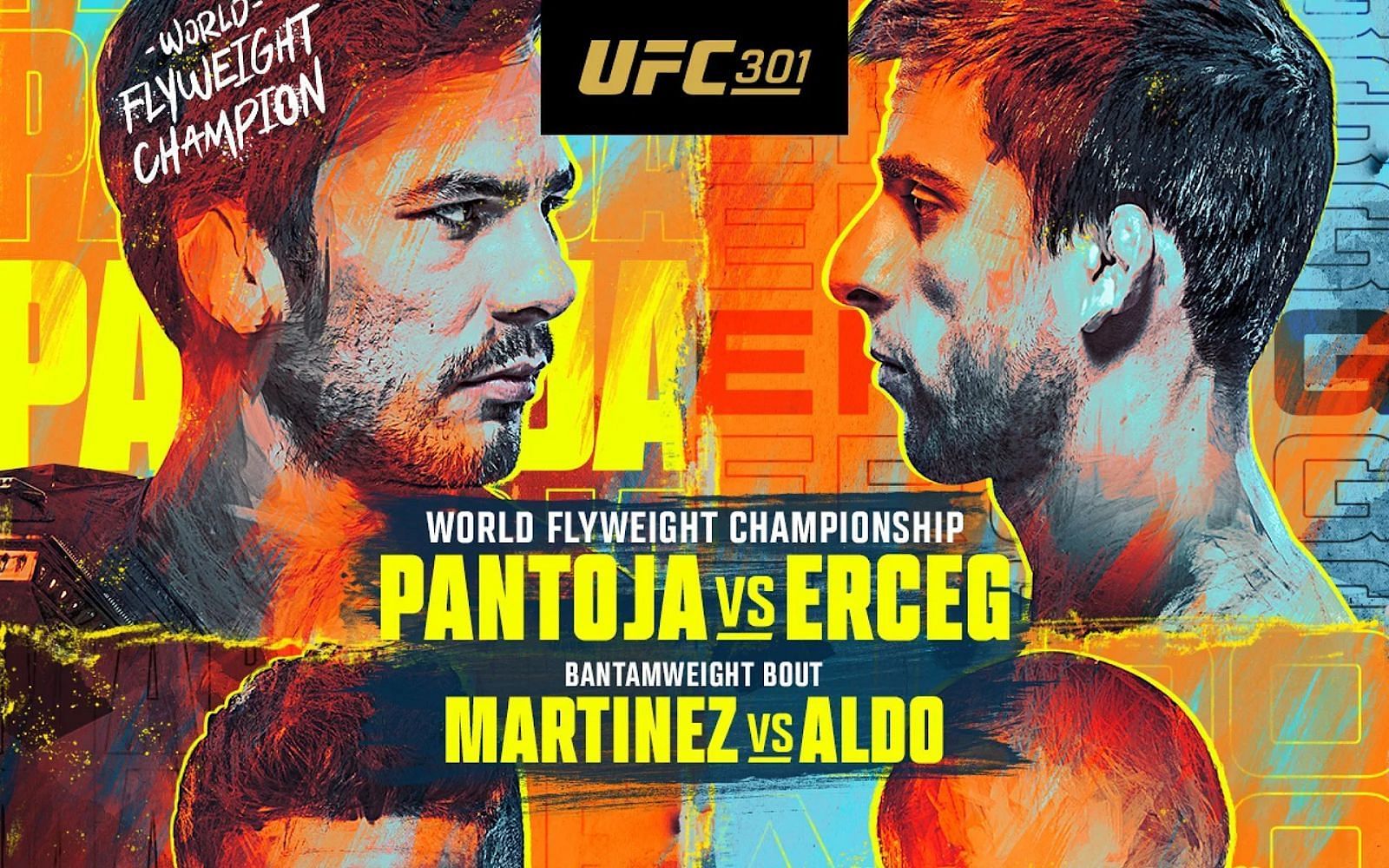 UFC 301 Alexandre Pantoja vs. Steve Erceg