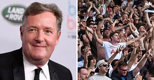 "They were actually dancing in celebration" - Arsenal fan Piers Morgan calls out Tottenham for their 'tiny club mentality' after Man City loss