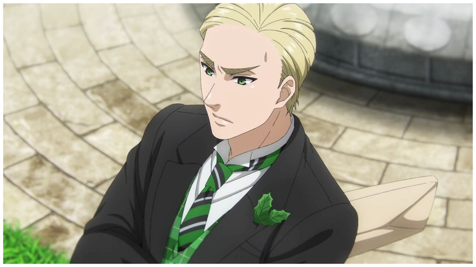 Prefect Herman Greenhill, as seen in episode 1 (Image via CloverWorks)