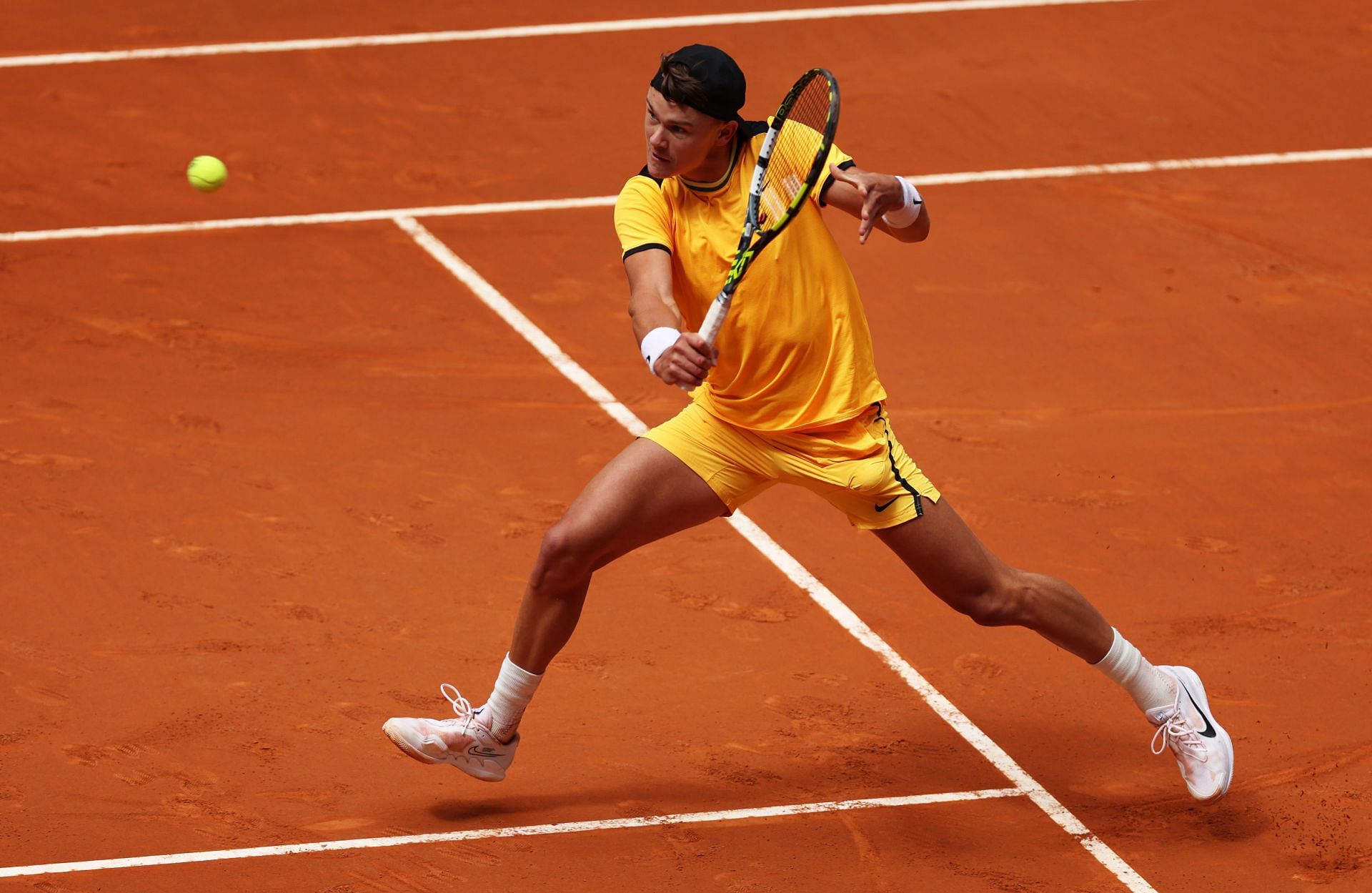 Holger Rune at the 2024 Madrid Open