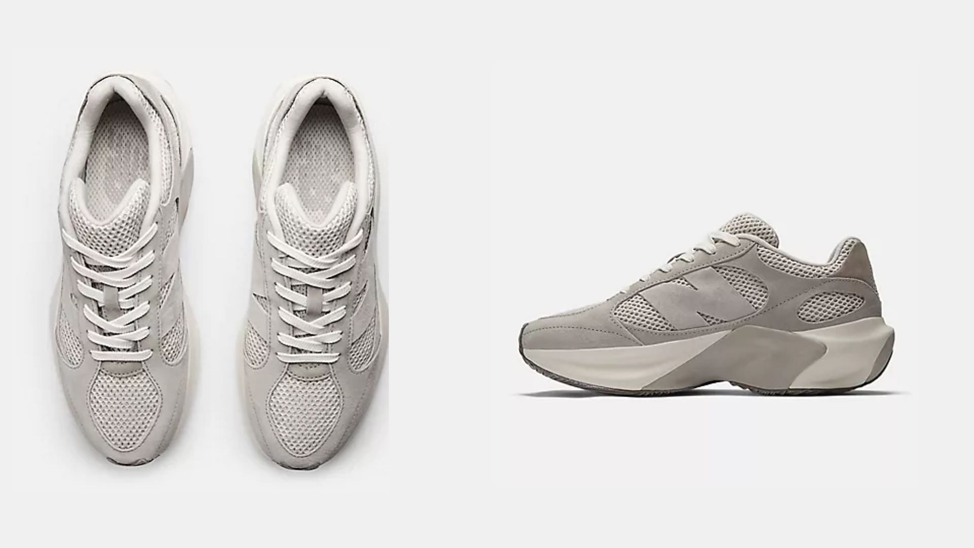 NB WPRD Grey Days &quot;Moonrock&quot; sneakers (image via New Balance)