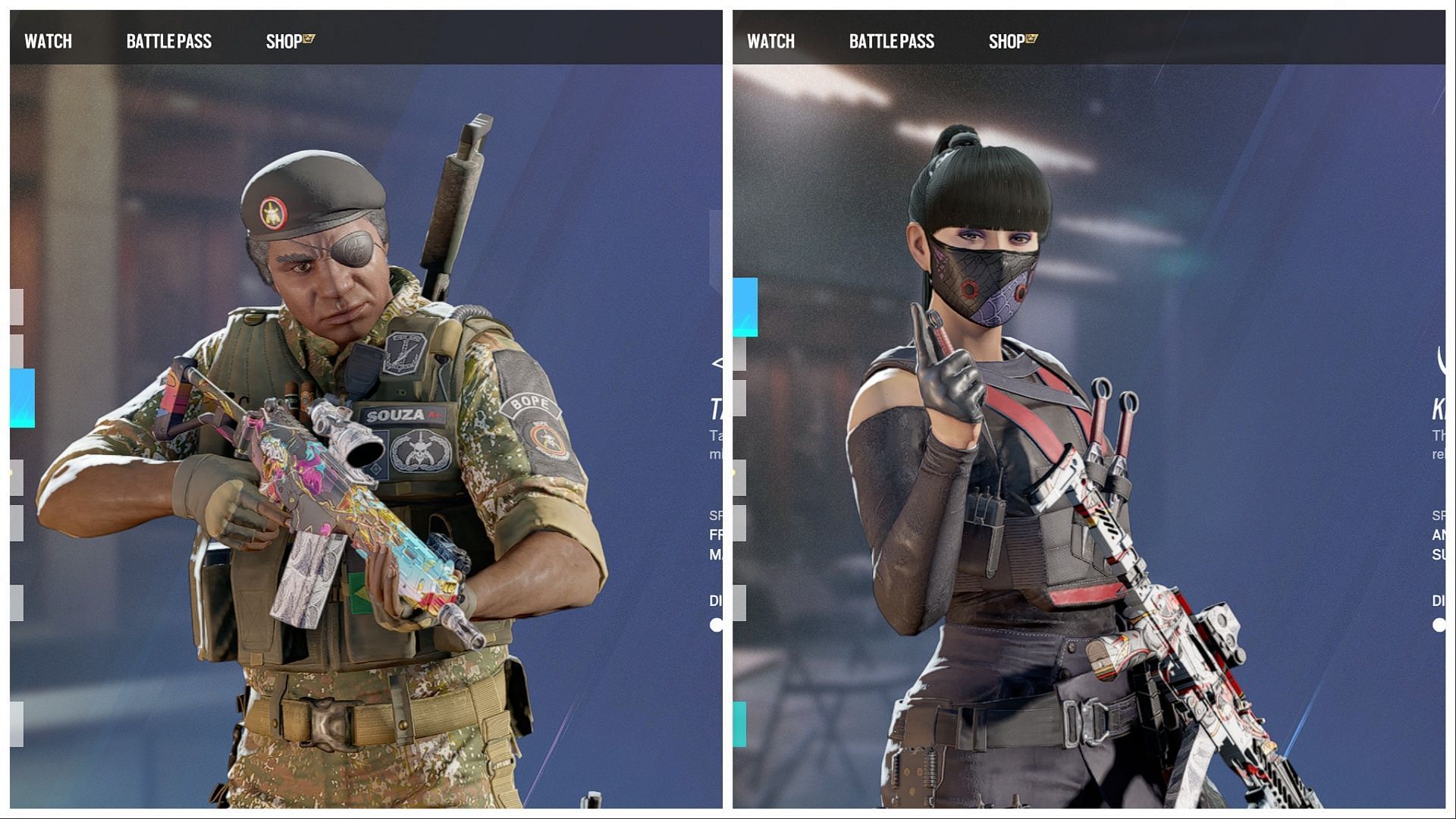 Capitao and Azami are the top Attacker and Defender picks for Clubhouse (Image via Ubisoft)