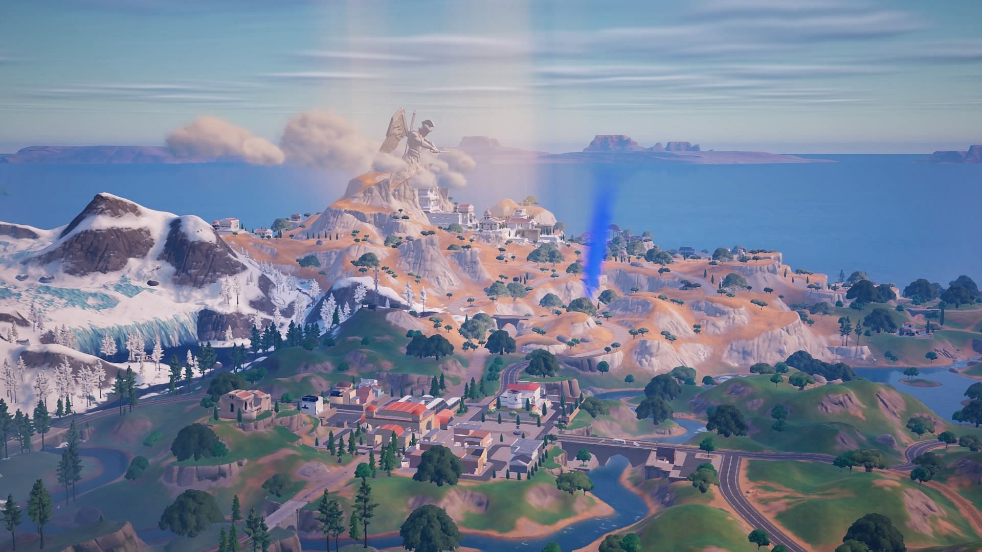 Mount Olympus is set to be vaulted in Chapter 5 Season 3. (Image via Epic Games)