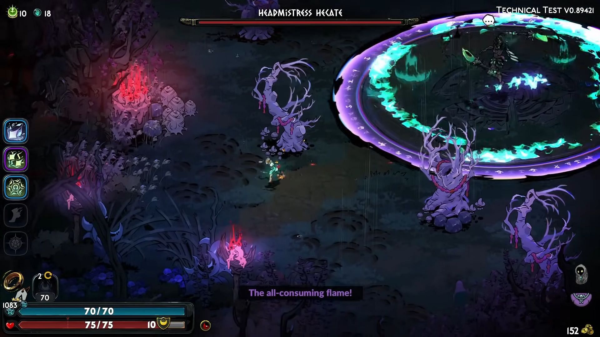 Hecate in Hades 2 has a lot of common attacks across all three phases (Image via Supergiant Games || YouTube/Marcuz-X)