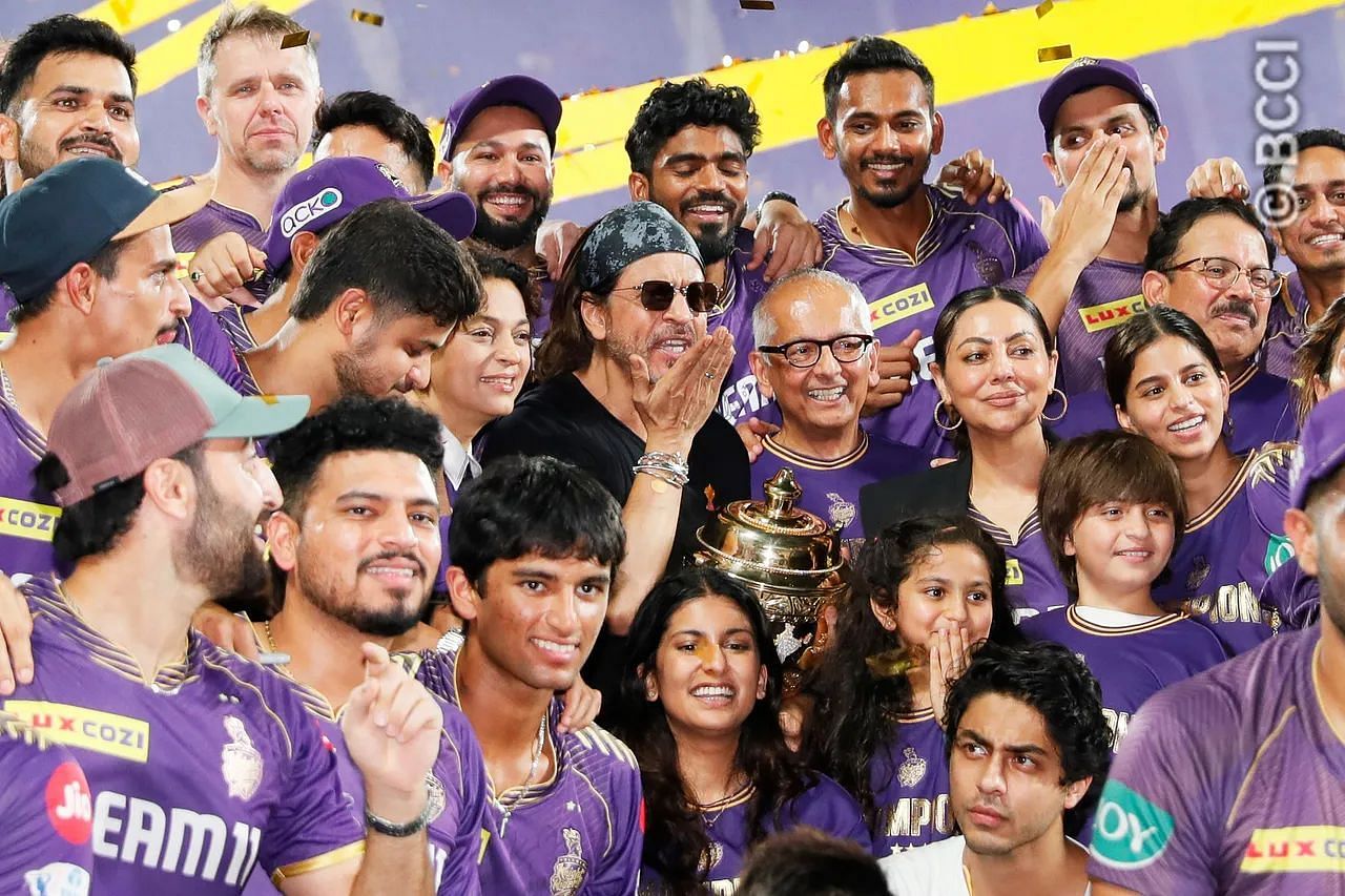 Shah Rukh Khan is the co-owner of KKR (Image: IPLT20.com/BCCI)