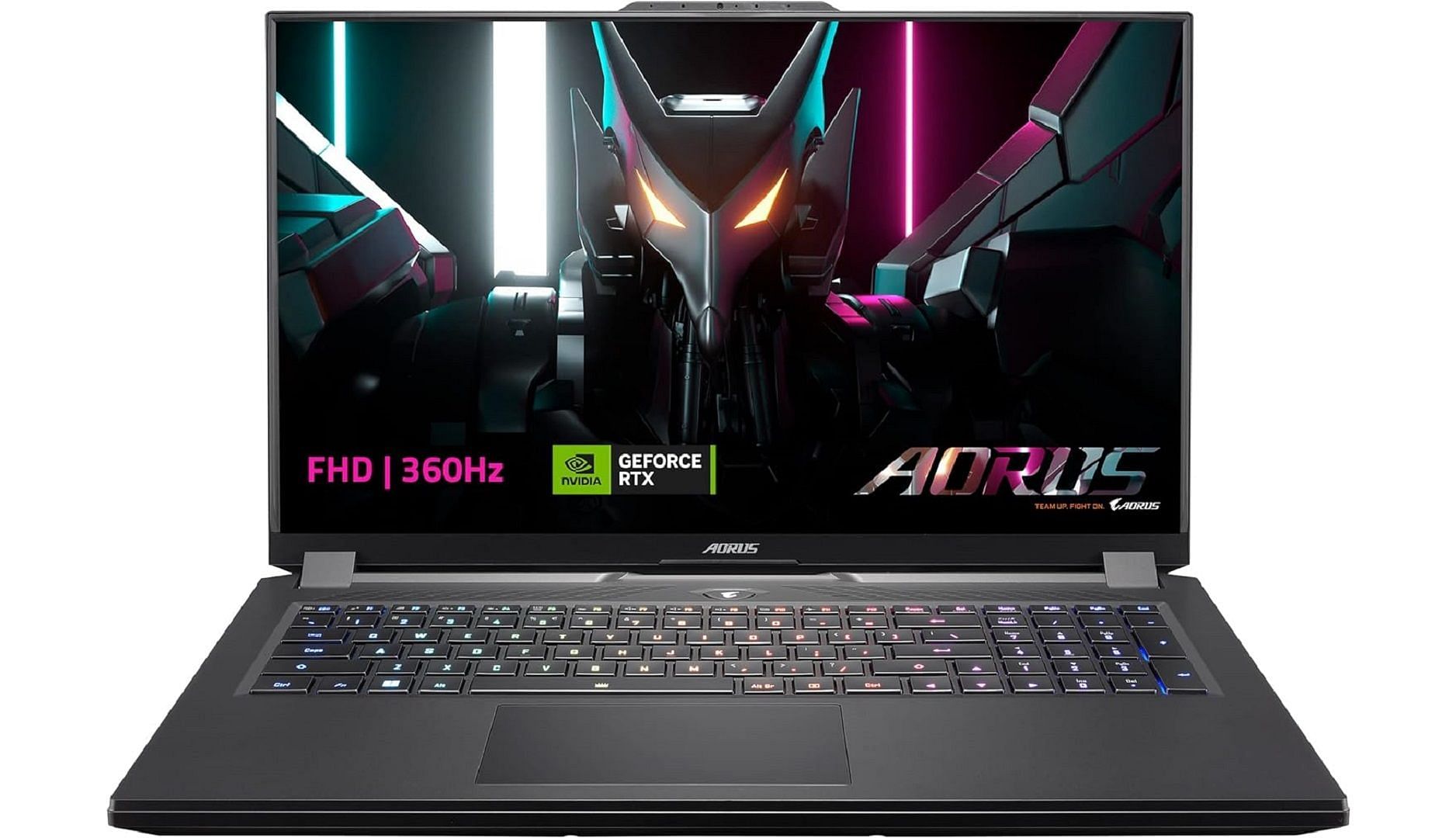 GIGABYTE AORUS 17H (Image via Gigabyte)