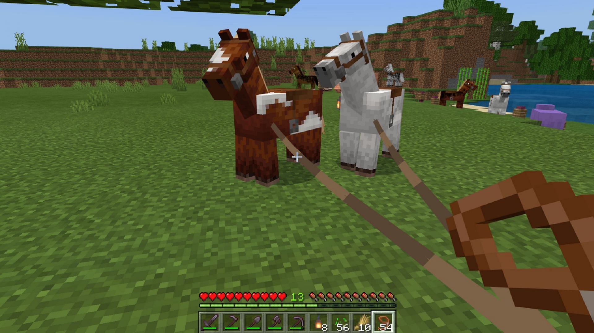 Tamed mobs including horses, camels, and more won&#039;t despawn (Image via Mojang)