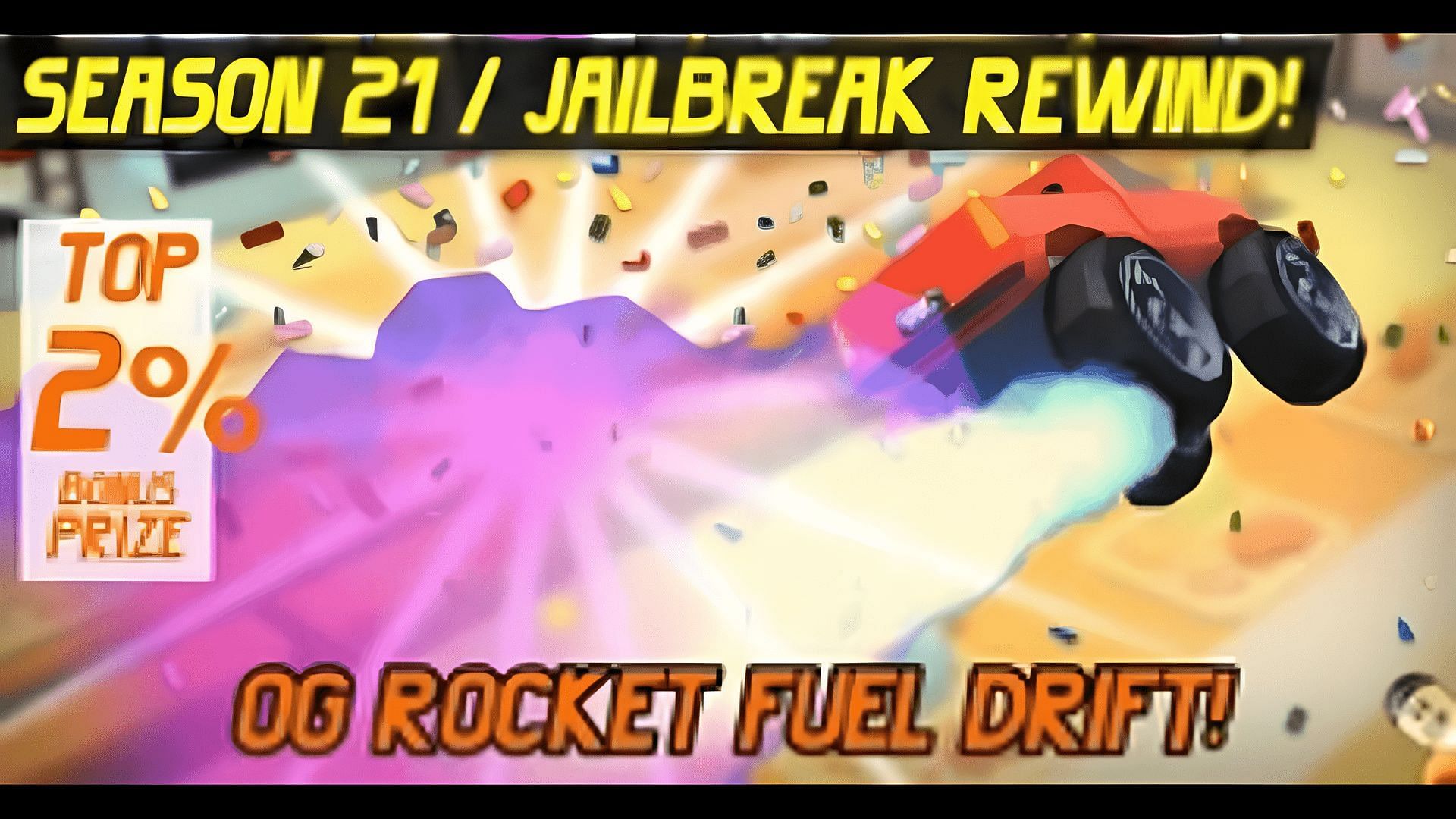 Jailbreak Season 21: Rewind Top 2% free reward (Image via Roblox)