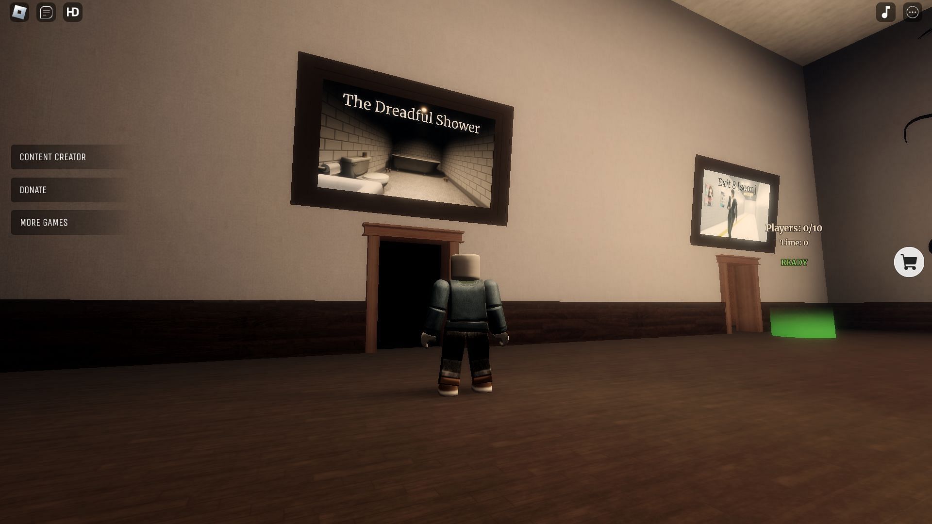 Entering a short story experience (Image via Roblox)