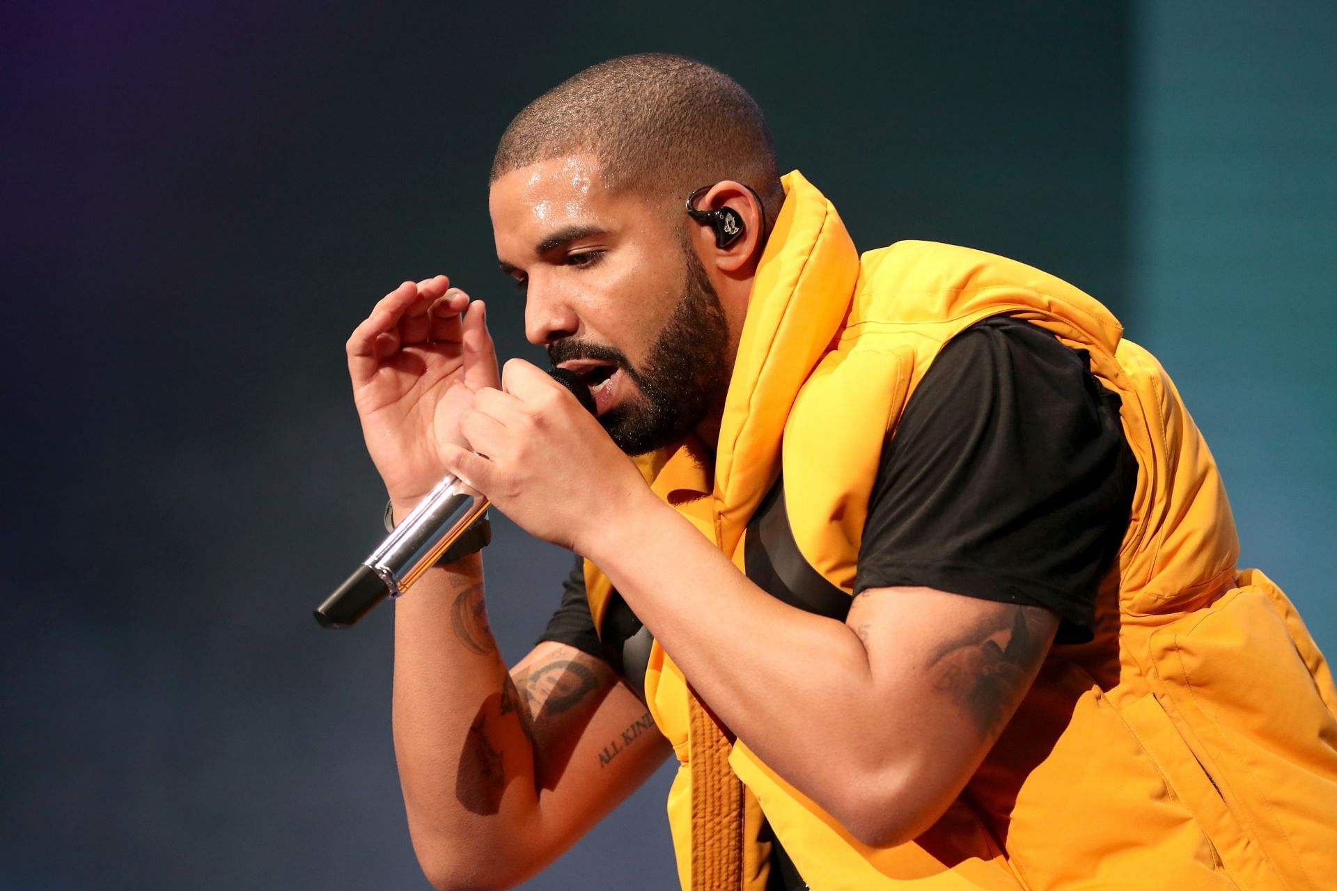 Drake, the Canadian rapper (Image via Getty)