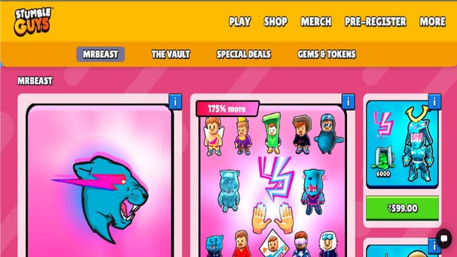 How to get Stumble Guys MrBeast emote for free?