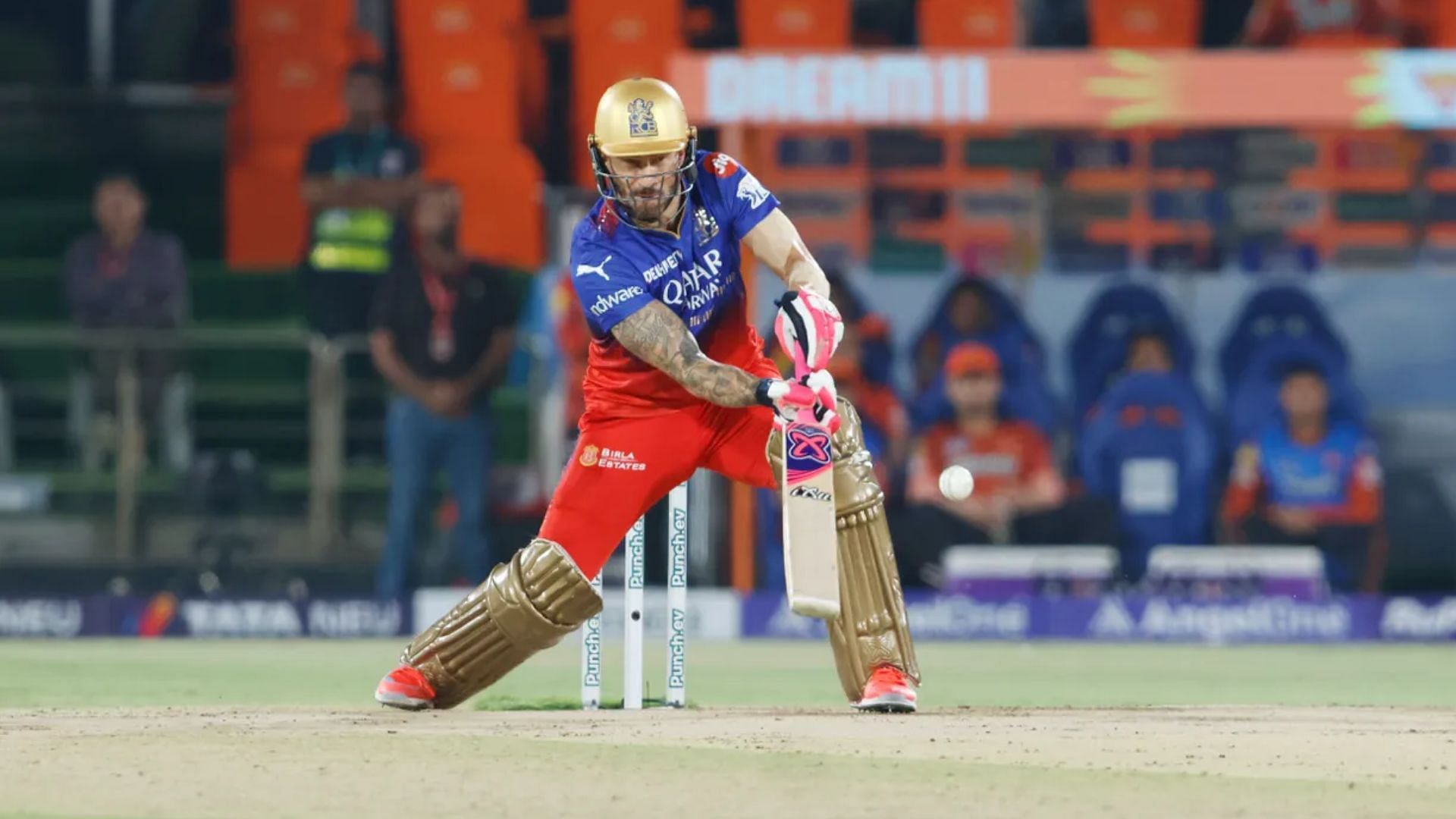 Faf du Plessis of RCB (Credits: IPL)