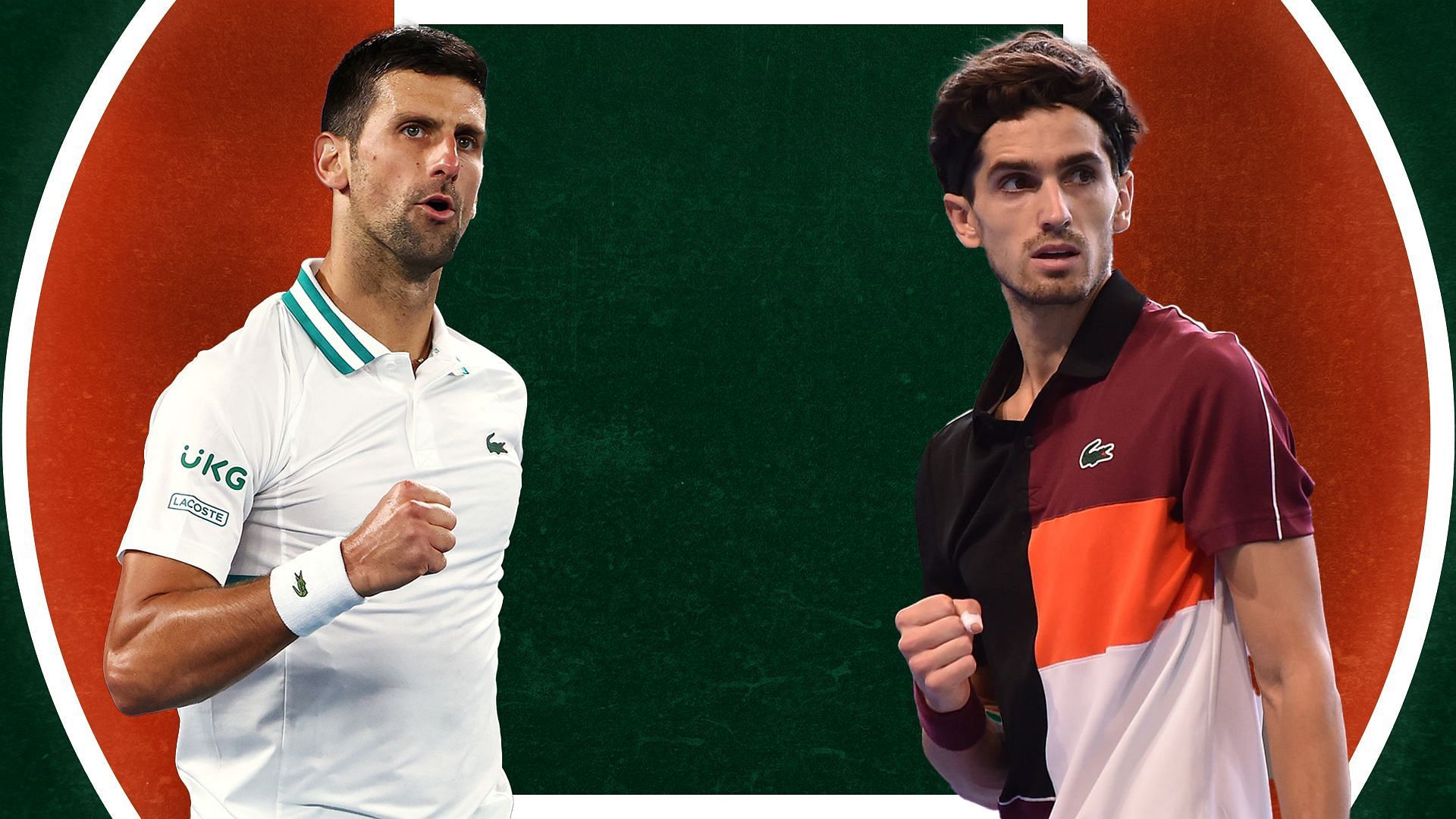 Novak Djokovic vs Pierre-Hugues Herbert is one of the first-round matches at the 2024 French Open. (Photo: Getty)