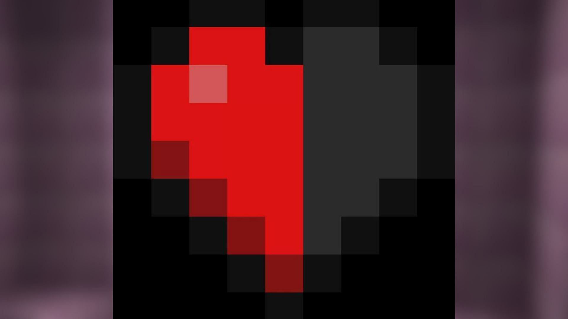 Minecraft heart texture