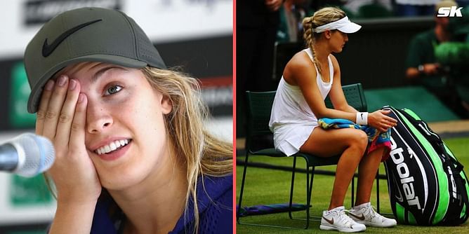 "Got my butt kicked...lot of tears after that one" - Eugenie Bouchard revisits "tough" loss in Wimbledon 2014 final to Petra Kvitova