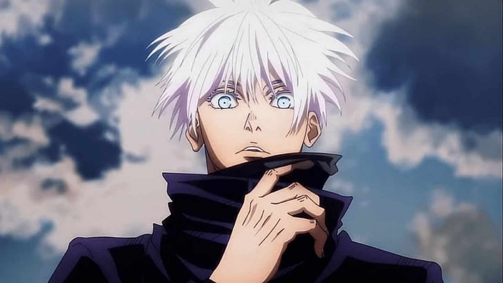 Satoru Gojo as seen in the Jujutsu Kaisen anime (image via MAPPA)