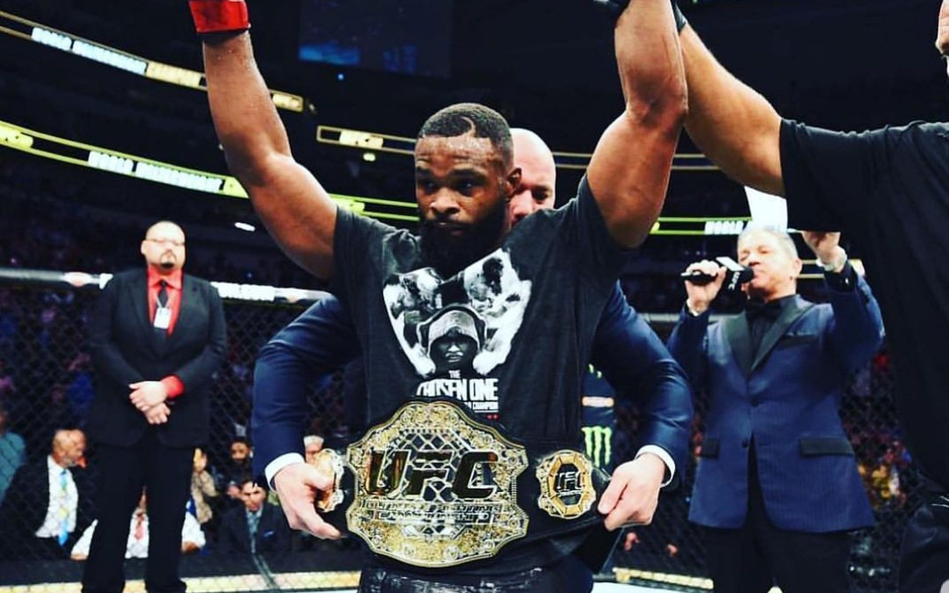 Despite his eventual title reign, Dana White once labelled Tyron Woodley a choker