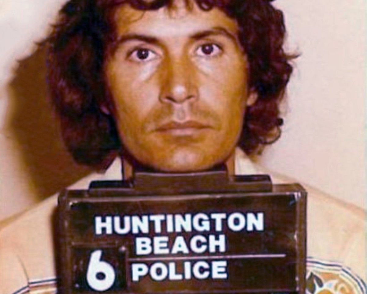 A file picture of the serial killer (image via Huntington Beach Police Department)
