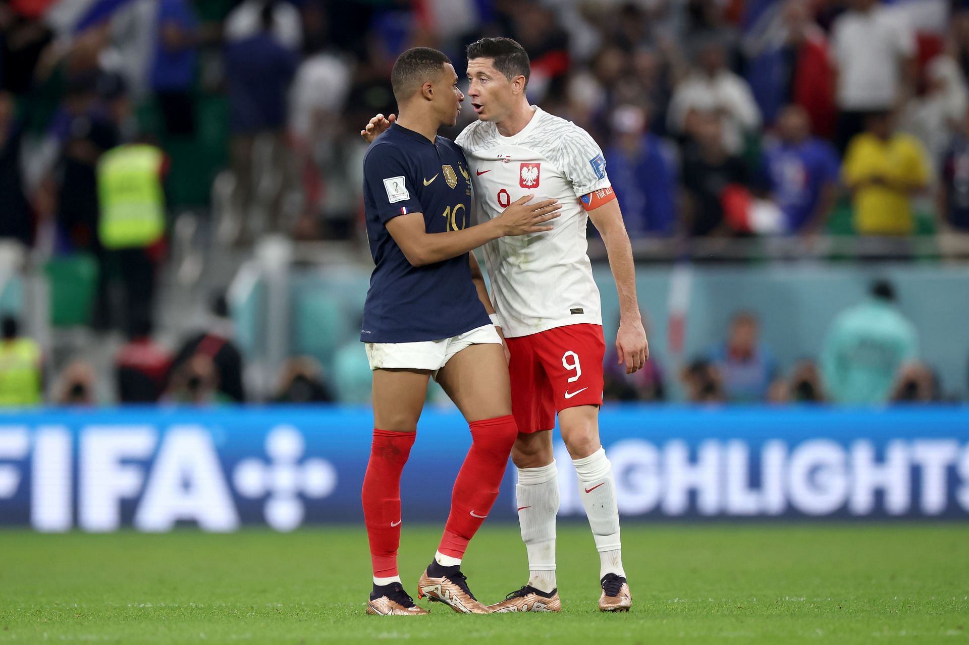 Kylian Mbappe and Robert Lewandowski are set to collide in El Clasico next season.