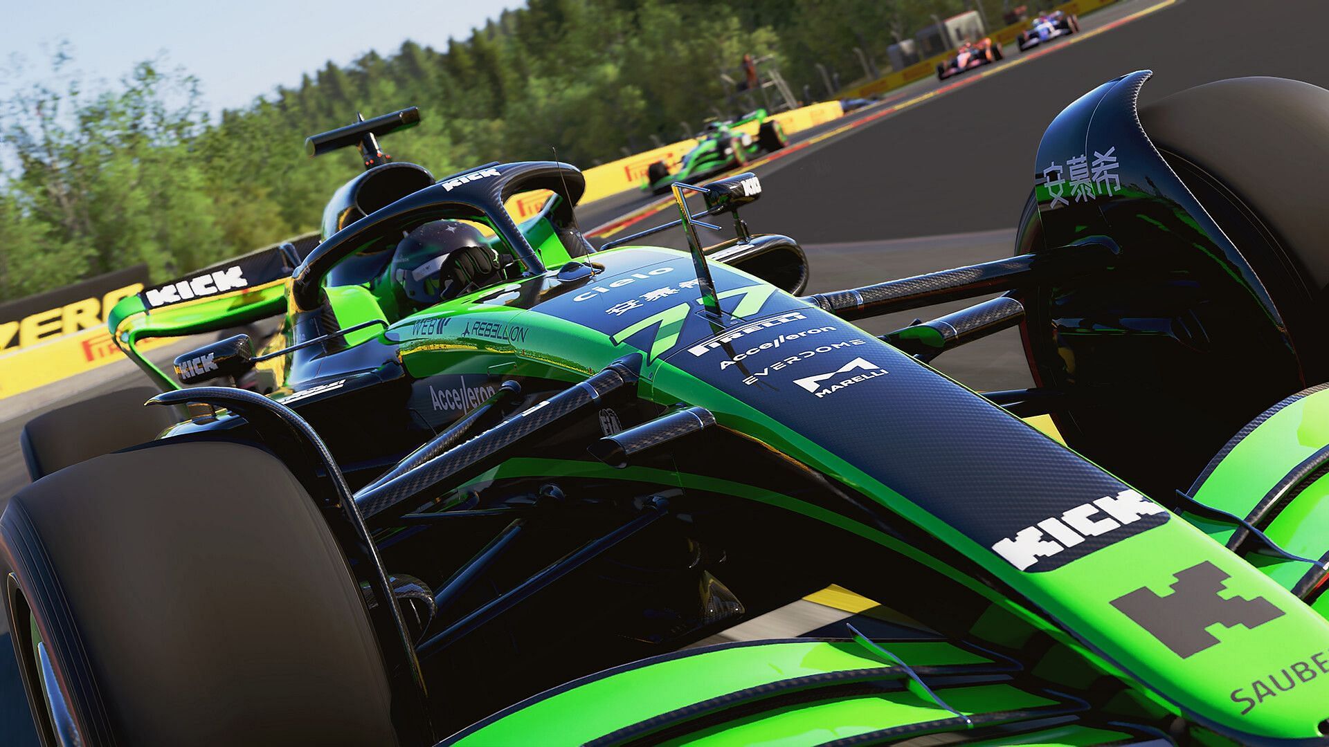 best graphics settings for F1 24 PC (Image via Codemasters)