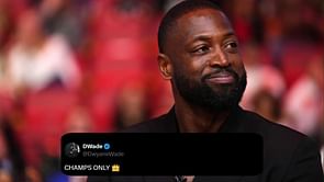 "Champs Only": Dwyane Wade's reaction to Chicago Sky's streak-ending win over Liberty goes viral