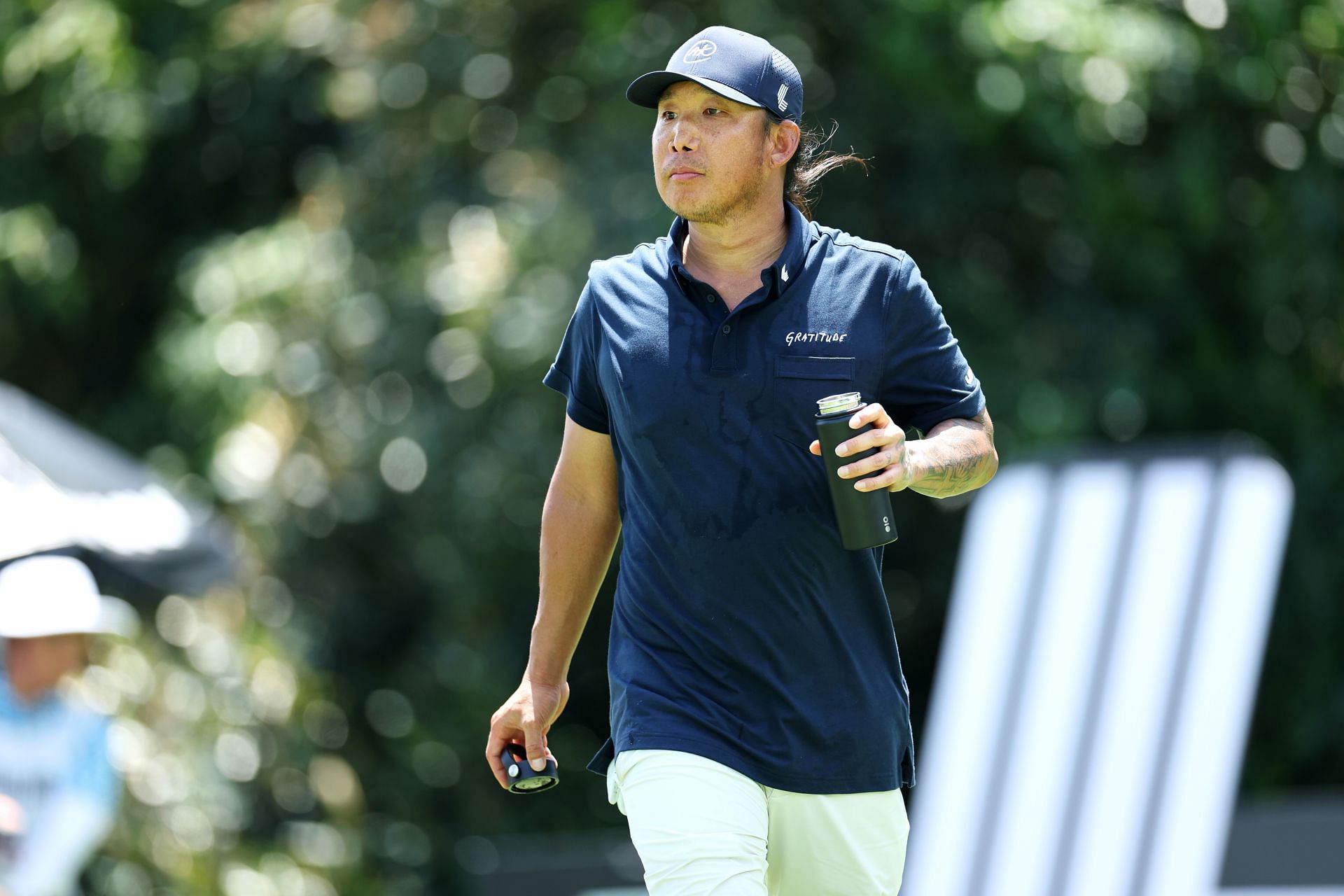 Anthony Kim during the LIV Golf Singapore