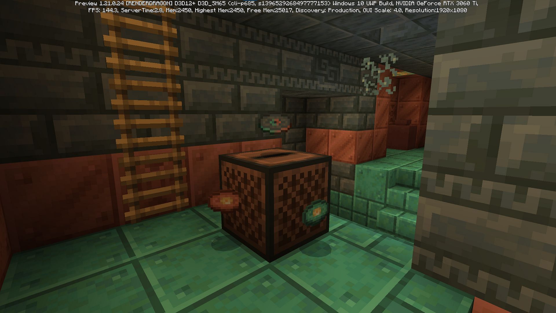 New music discs can be found in the trial chambers (Image via Mojang Studios)