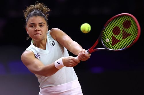 Jasmine Paolini at the 2024 Porsche Tennis Grand Prix. (Photo: Getty)