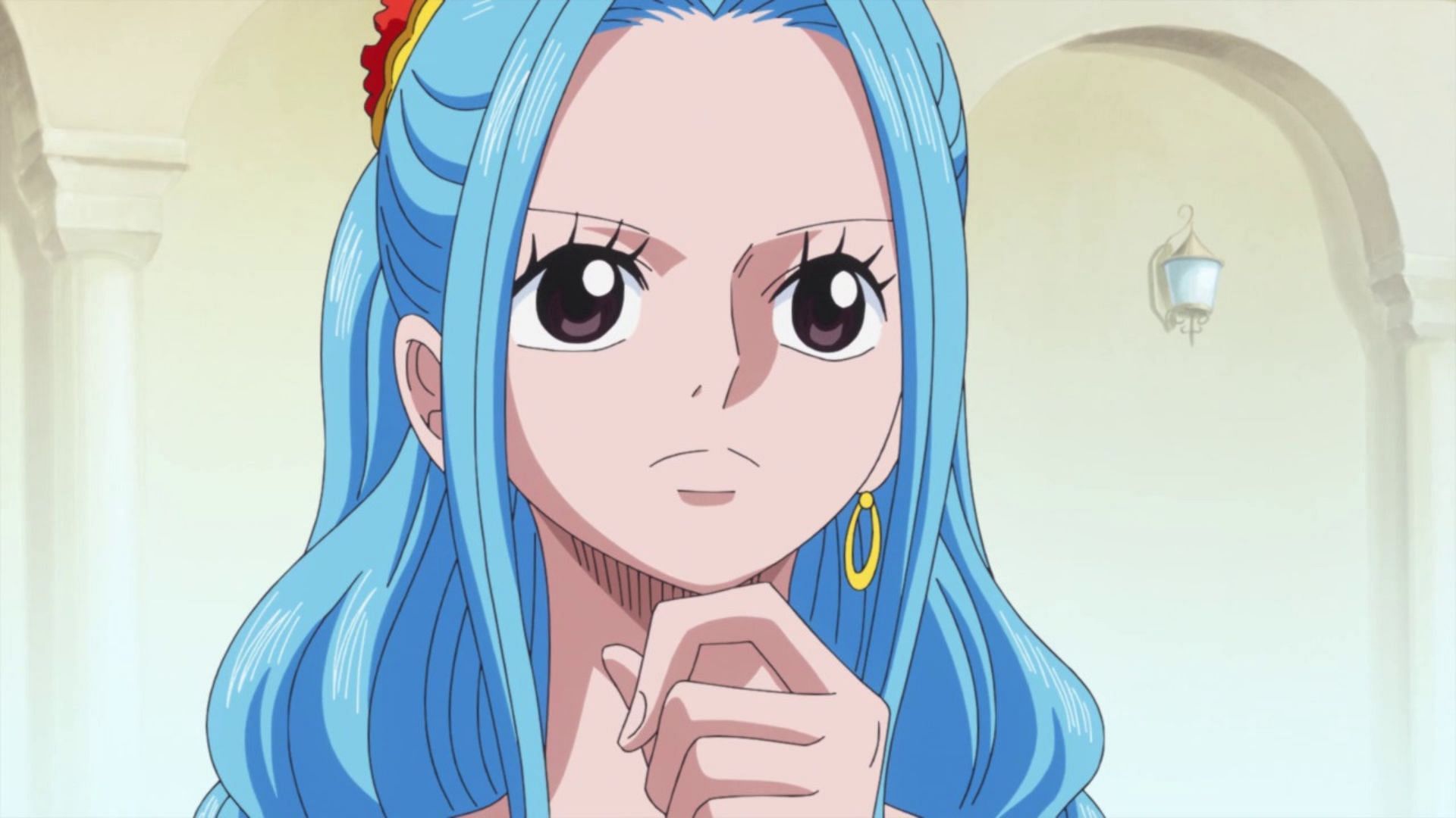 Vivi is the princess of the Alabasta kingdom (Image via Toei Animation)