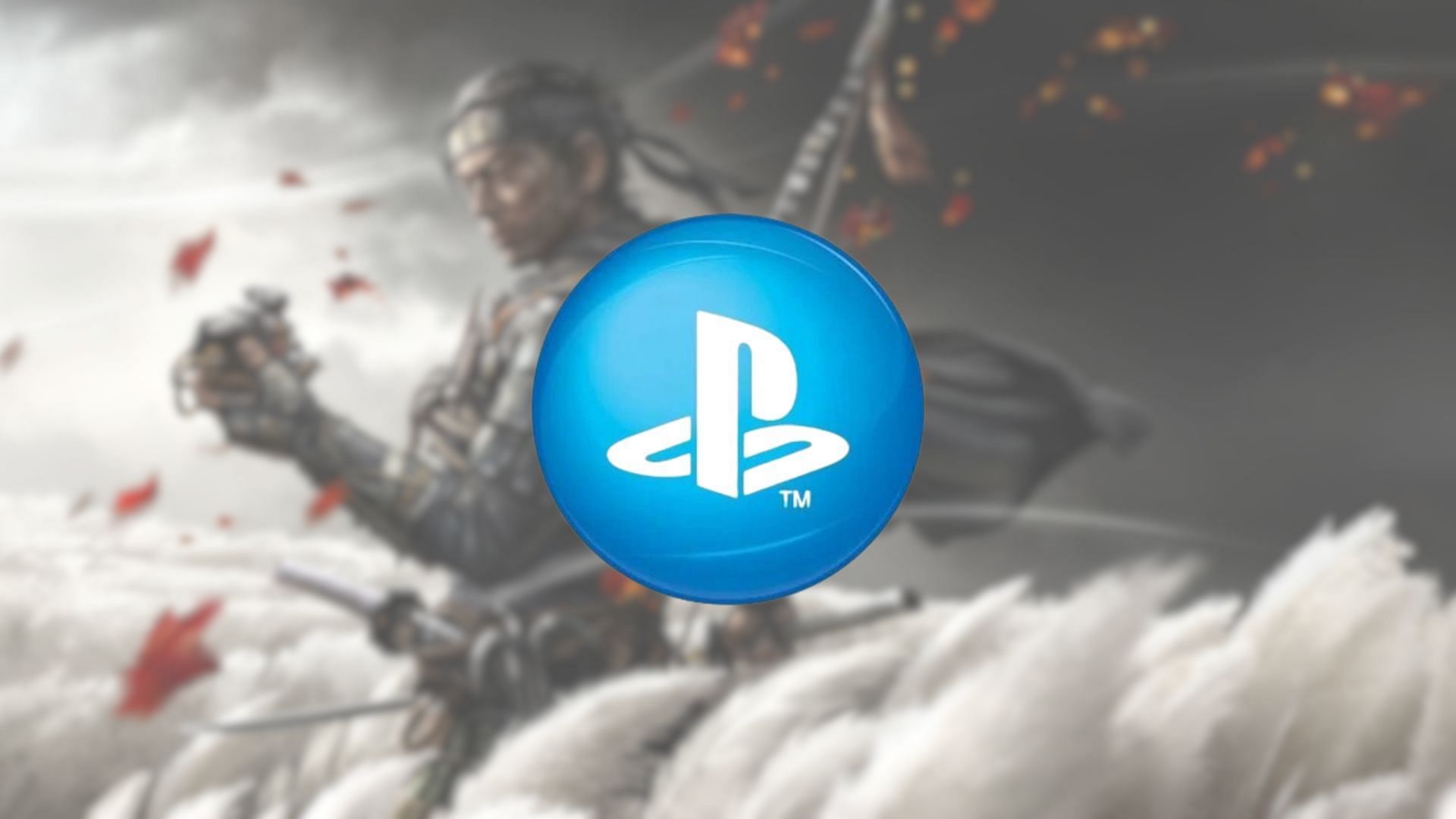 Ghost of Tsushima and PSN logo