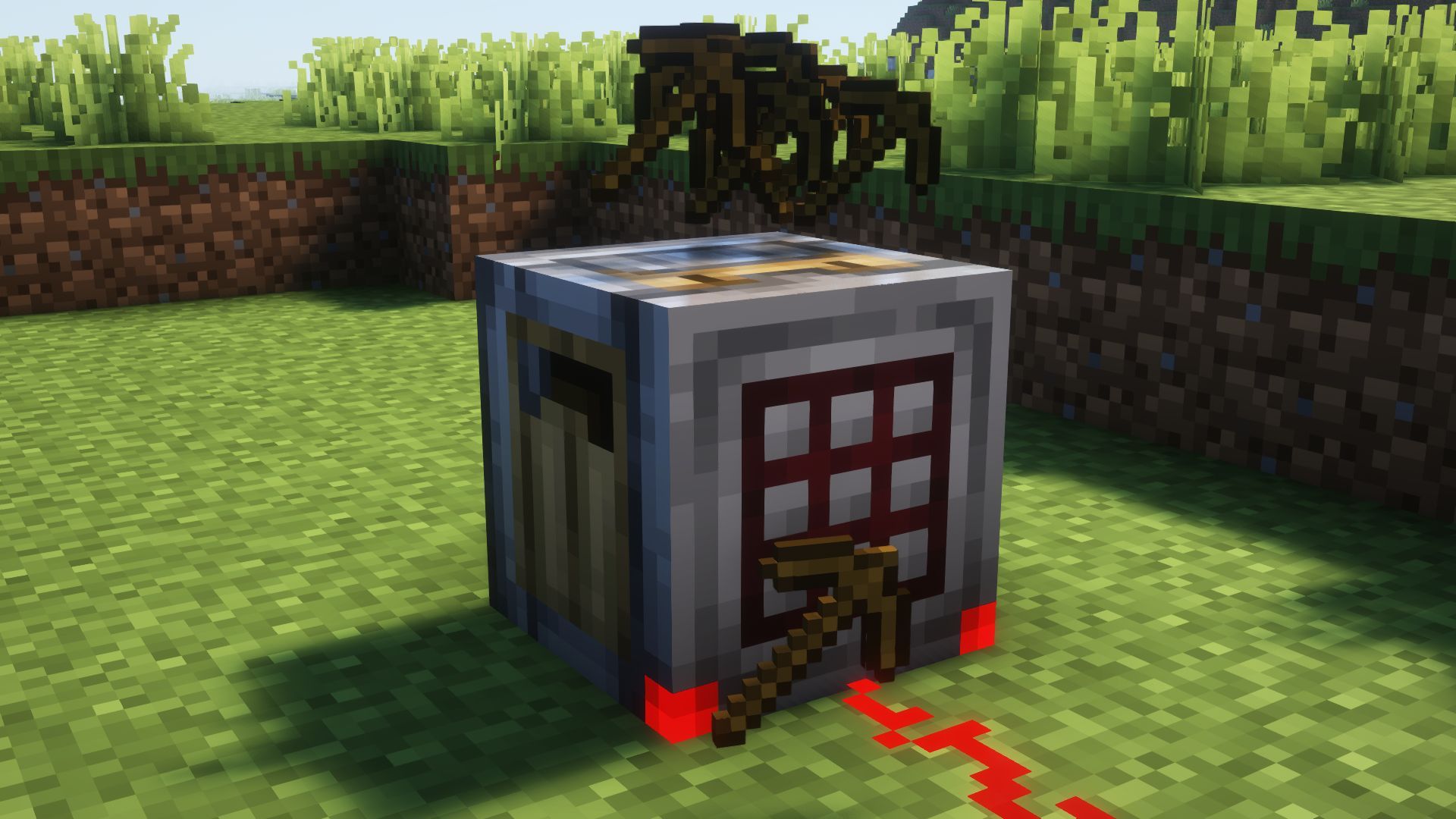 A crafter block (Image via Mojang)