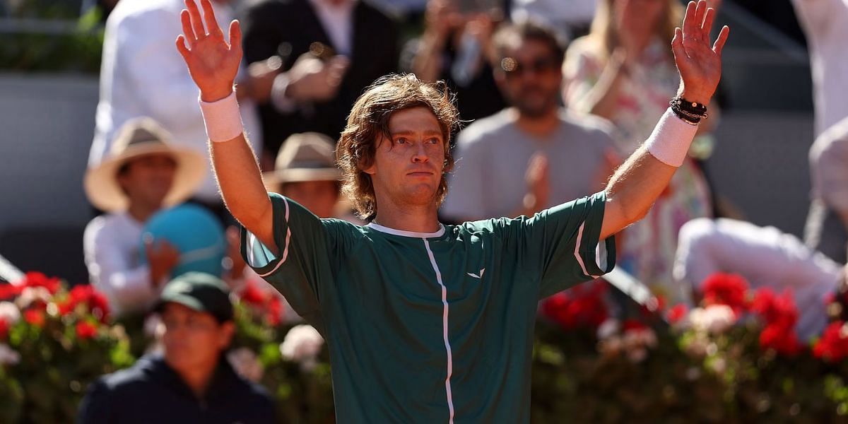 Andrey Rublev on Dubai DQ influence on his Madrid Open campaign