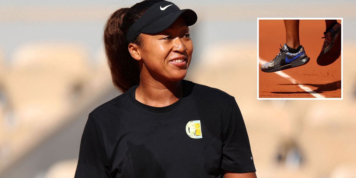 Naomi Osaka lights up about her dragon and flowers-themed custom Nike sneakers