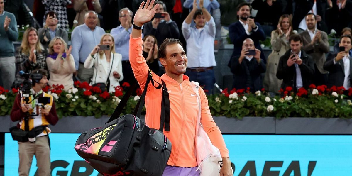 Rafael Nadal bids Madrid Open goodbye