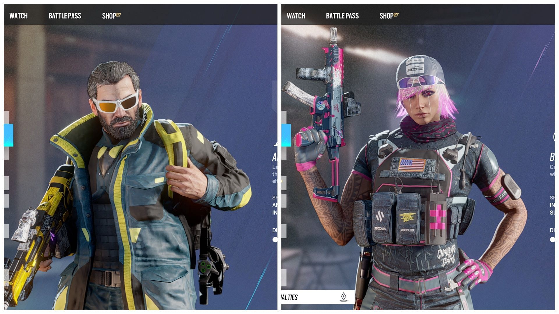 Zero and Valkyrie are the top Attacker and Defender picks for Villa (Image via Ubisoft)