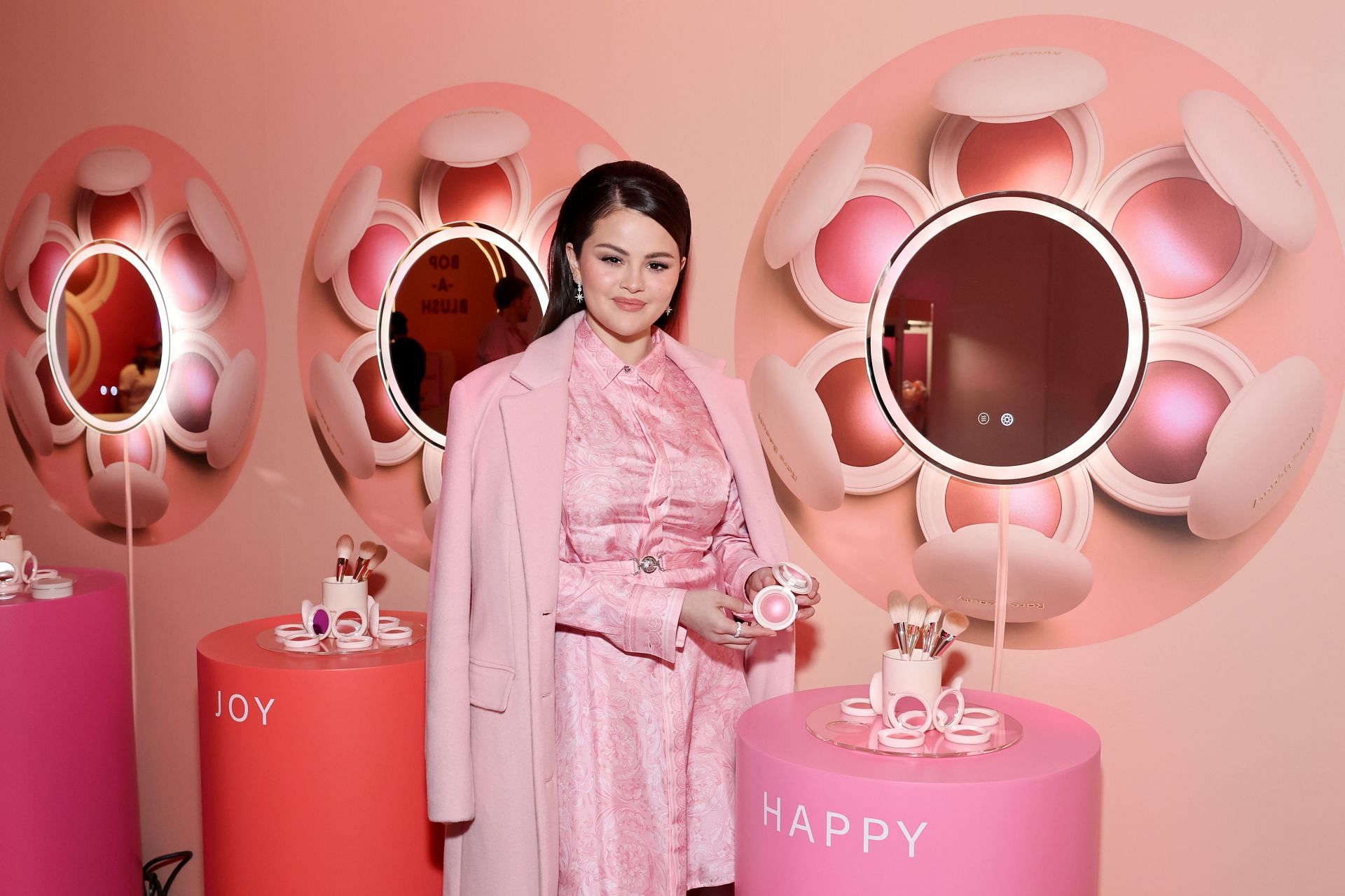 Selena Gomez Celebrates The Launch Of Rare Beauty