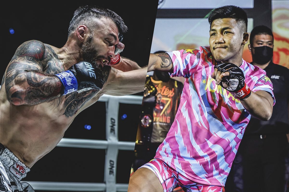 Denis Puric (L) and Rodtang (R) | Photo by ONE Championship