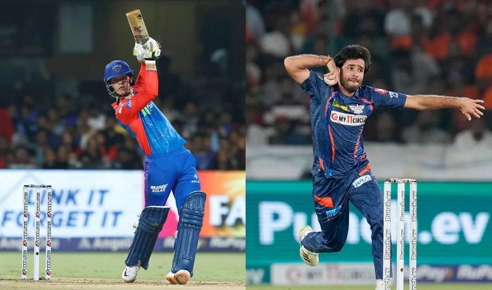 Jake Fraser-McGurk and Ravi Bishnoi will go at it against each other on Tuesday. [IPL]
