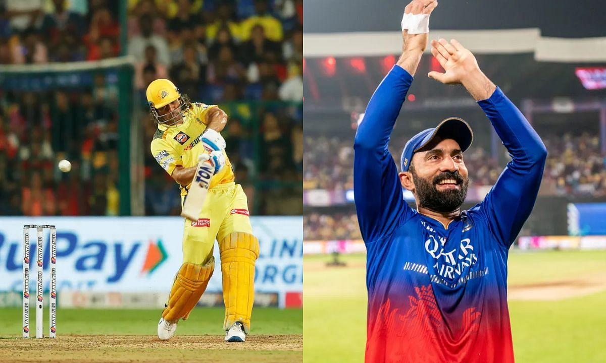 दिनेश कार्तिक ने एम एस धोनी के छक्के को लेकर दी प्रतिक्रिया (Photo Credit - BCCI)