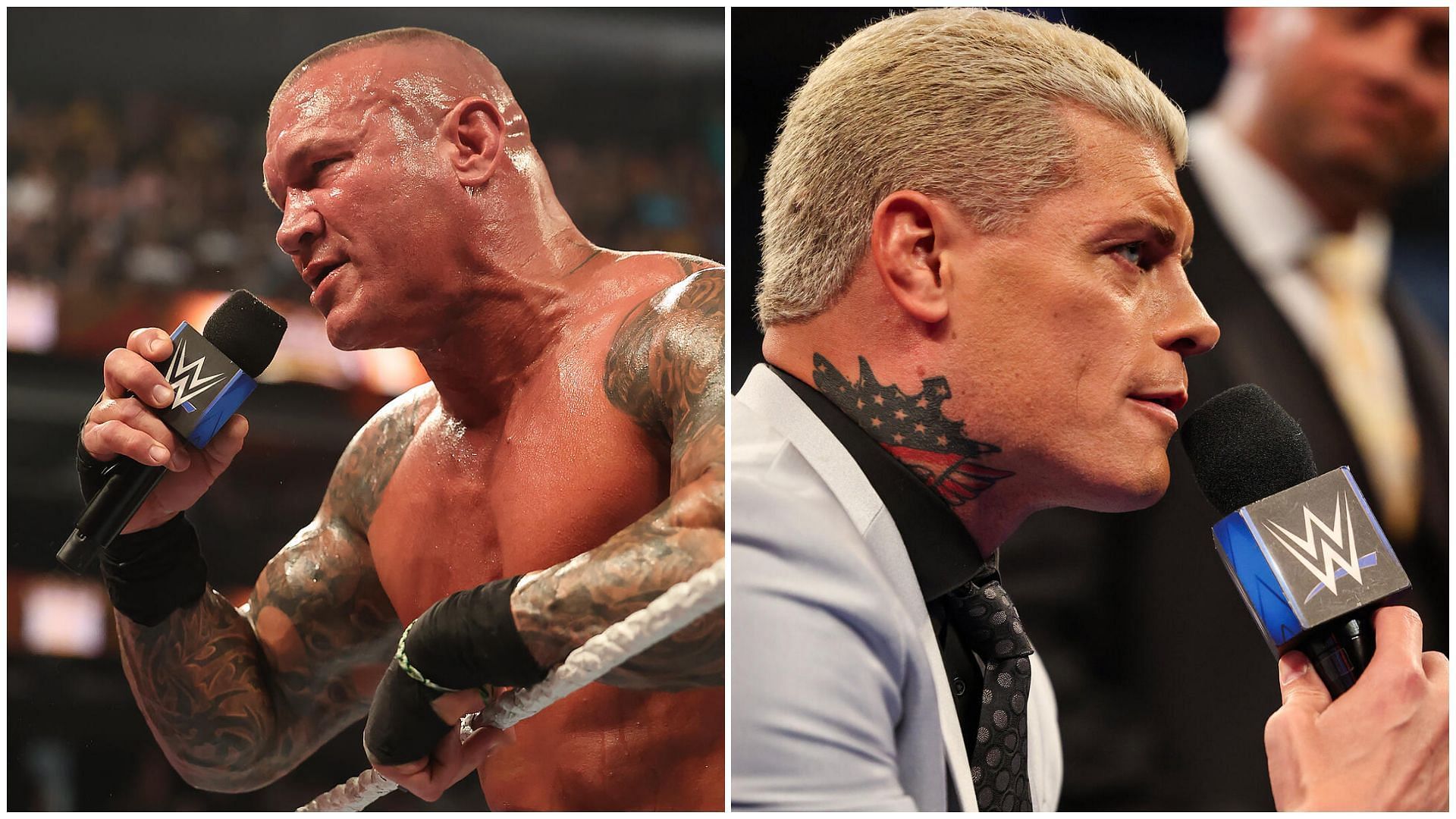 Randy Orton (left), and Cody Rhodes (right).